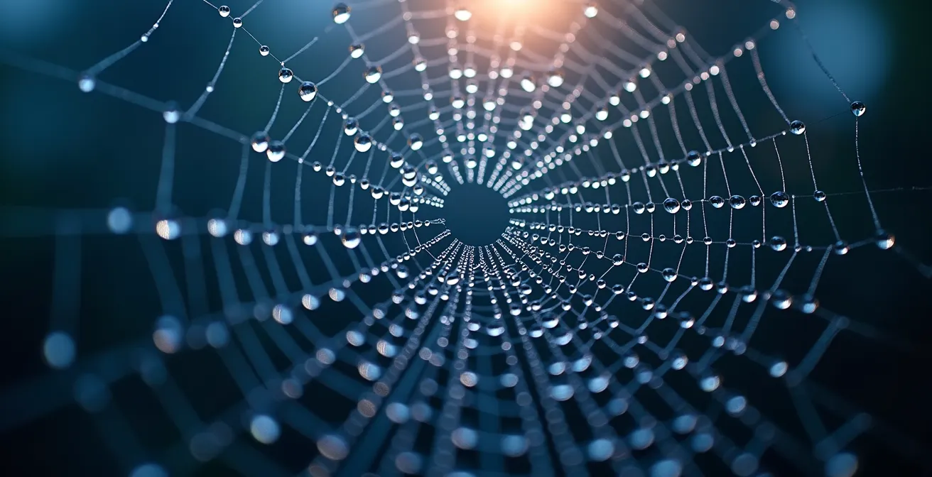 Réseau neuronal illuminé montrant les connexions cérébrales actives lors d'une partie de bridge