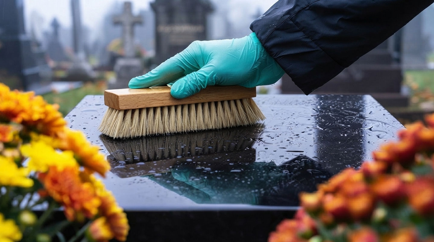 Entretien d'un monument funéraire